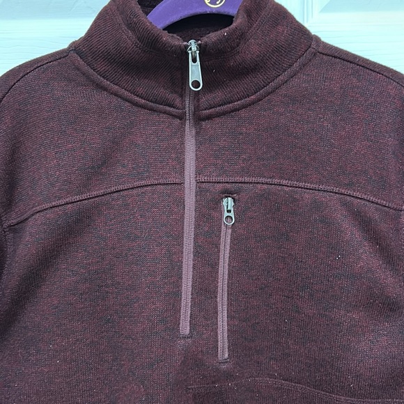 Columbia/Merona Men’s Quarter Zip pullover sweatshirt - Picture 9 of 12